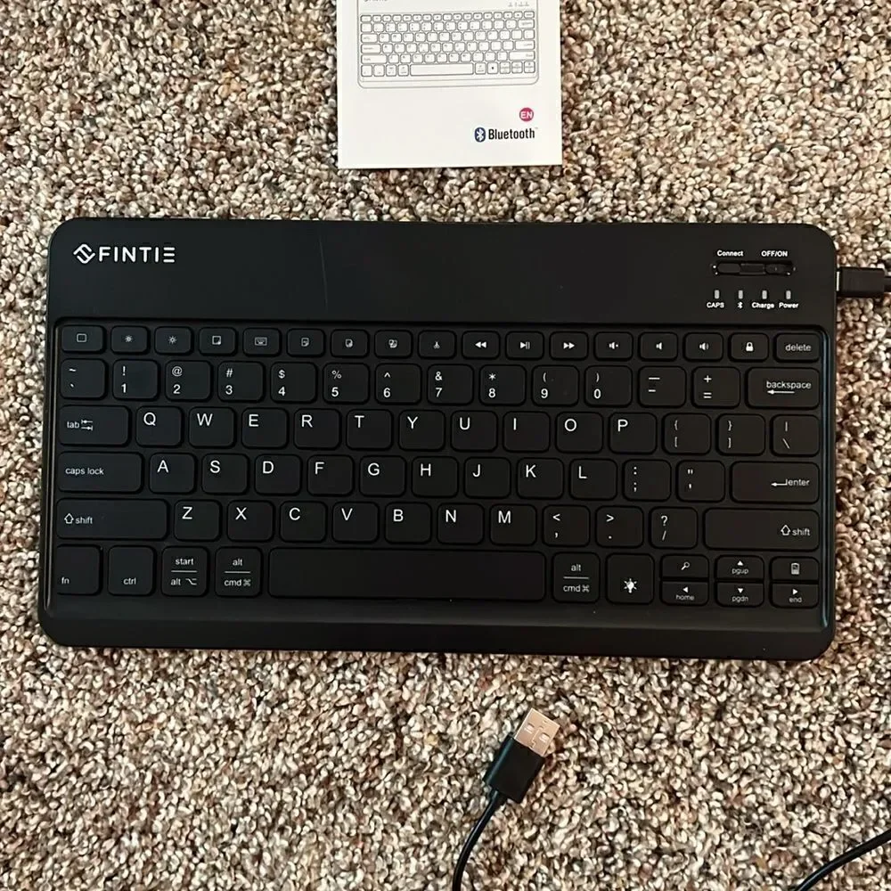 Fintie Bluetooth 7 Color Backlit Wireless Keyboard